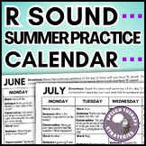 R Sound Summer Articulation Homework Packet: Middle & High
