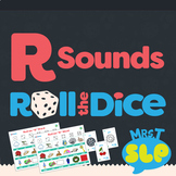 Speech Therapy Roll the Dice Games: R Sounds (includes vowel R)