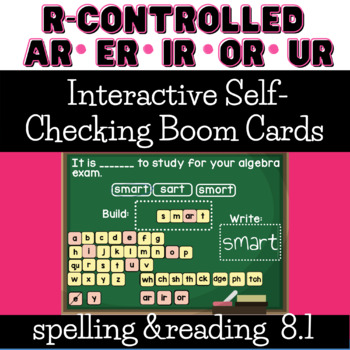 Preview of R U SERIOUS Boom Cards for R-Controlled ar ir er or ur Focused 8.1