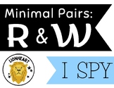 R & W - I Spy - Picture Search - Minimal Pairs - Activity 