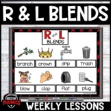 Science of Reading R Blends | L Blends Activities | Worksh