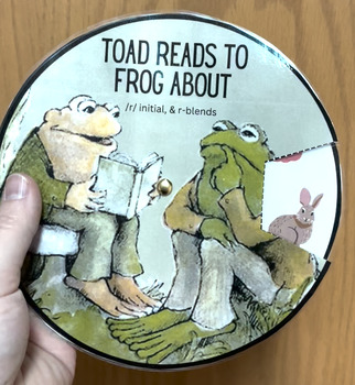 Preview of R and R-blend - Sentence Wheel - Frog and Toad