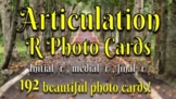 R articulation photo cards (192 REAL PHOTOS, initial, r bl