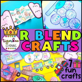 Preview of R blends Crafts Beginning R blends