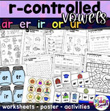R-controlled Vowels Worksheets