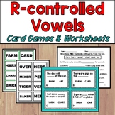 R controlled vowel activities | Games and Worksheets