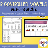 R controlled vowels unit lesson plans bundle AR OR ER IR U