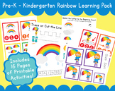 R for Rainbow Printable Preschool U for Umbrella Curriculu