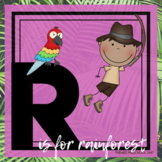 R is for Rainforest Themed Unit - Preschool Lesson Plans