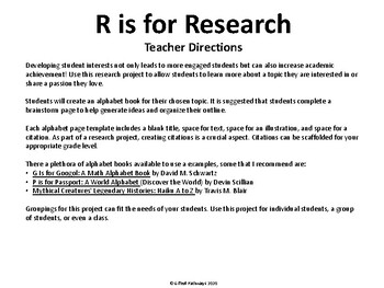 Preview of R is for Research