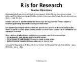 R is for Research