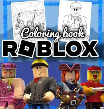 Preview of R0BI0X Coloring Book for kids: Beautiful and Unique Designs For All Fans.