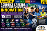 RA Unit 16 Robotics Careers, Engineering Pathways & Innovation Bundle