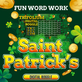 ST. PATRICK'S DAY BOGGLE (WORD WORK ACTIVITY)