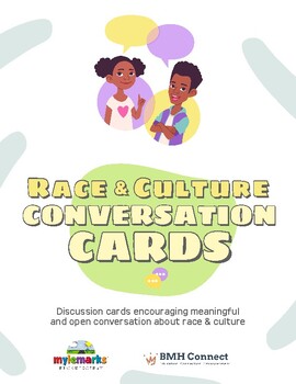 Preview of RACE & CULTURE CONVERSATION CARDS (Teen)