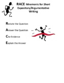 RACE Graphic Organizer for Writing