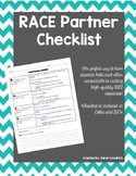 RACE Partner Checklist