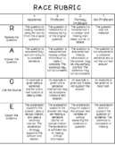 RACE Response EDITABLE Rubric for Distance Learning and Cl