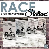 RACE Short Answer Writing Stations for Middle School