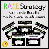 RACE Strategy - Complete Bundle - Stations, Task Cards, Pr
