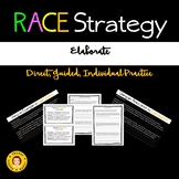 RACE Strategy - Elaborate - Direct, Guided, Individual Pra