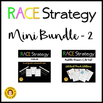 Preview of RACE Strategy Mini Bundle 2 - Cite Text and Elaborate - Stations and Practice