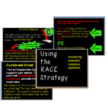 Preview of RACE Strategy Pack- Introductory Presentation, Posters, and More