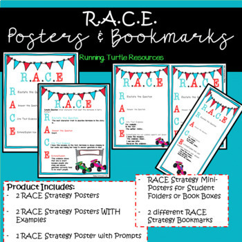 Preview of RACE Strategy Posters & Bookmarks