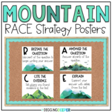 RACE Strategy Posters Mountain Classroom Decor
