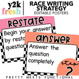 RACE Strategy Posters for Language Arts - Reading - Writing