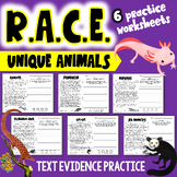 RACE Strategy Practice - 6 Passages & Questions, Text Evid