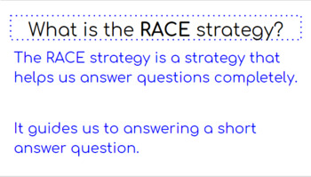 Preview of RACE Strategy Practice
