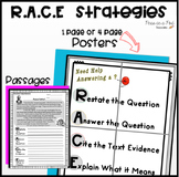 RACE Strategy Practice Worksheet RACES Graphic Organizer T