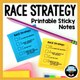 RACE Strategy Writing Checklist Anchor Chart: Sticky Notes