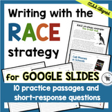 RACE Strategy Writing Passages and Prompts Print & Digital