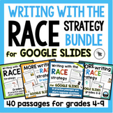 RACE Strategy Writing Prompts and Passages Bundle Google S