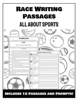 Preview of RACE Writing: All About Sports!