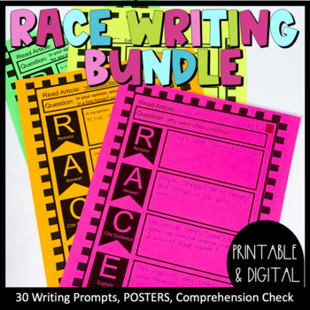 Preview of RACE Writing BUNDLE  For Upper Elementary