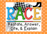 RACE: Writing Short Answer Responses {editable}
