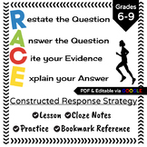 Race Writing Strategy Worksheets & Teaching Resources | TpT