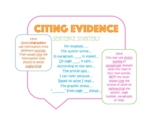 RACE Writing and Citing Evidence from a Text