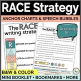 RACE Anchor Chart | RACE Strategy Posters, Speech Bubbles,