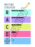 RACE and CUBES Strategy Classroom Poster / Anchor Chart