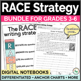 RACE Strategy Practice Worksheets Short Constructed Respon