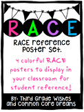 RACE poster set