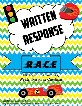 Preview of RACE through Written Response Questions
