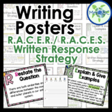 RACER/ RACES Written Response Strategy Anchor Chart Poster