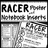 RACER WRITING STRATEGY POSTER & INTERACTIVE NOTEBOOK INSER