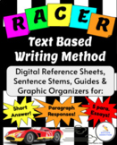 RACER Writing Strategy: Digital Reference Sheet, Guides, &