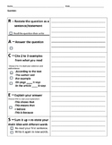 RACES Graphic Organizer